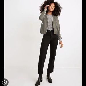 Madewell Slim Wide Leg Lunar Wash